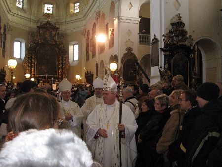 Nově vysvěcený biskup Mons. Jan Baxant